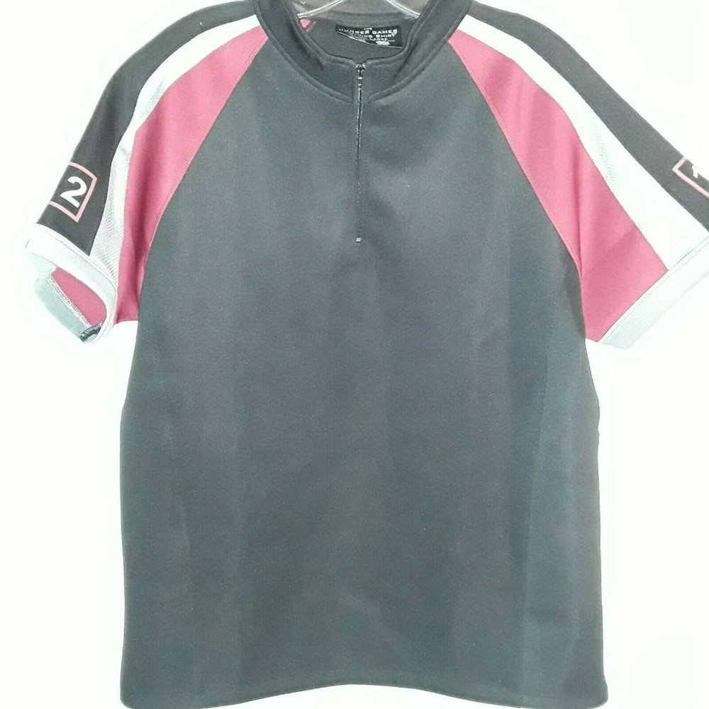 The Hunger Games Training Shirt District 12~NECA~1/4 Zip Costume, Size XL, VGUC